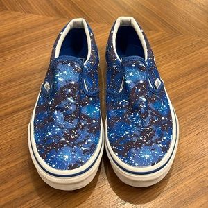 Vans slip ons. Glow in the dark.